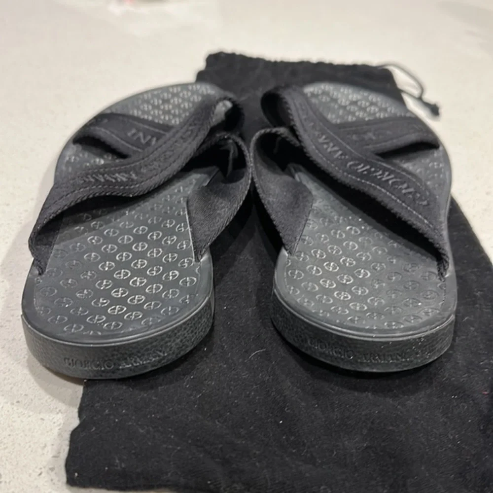 Giorgio Armani Men Sandals Size US 9 / 42 IT